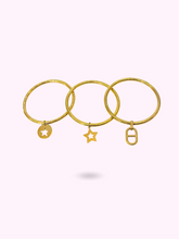 GOLDEN CHARM BANGLE