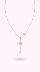 COLLIER PLUIE ETOILE