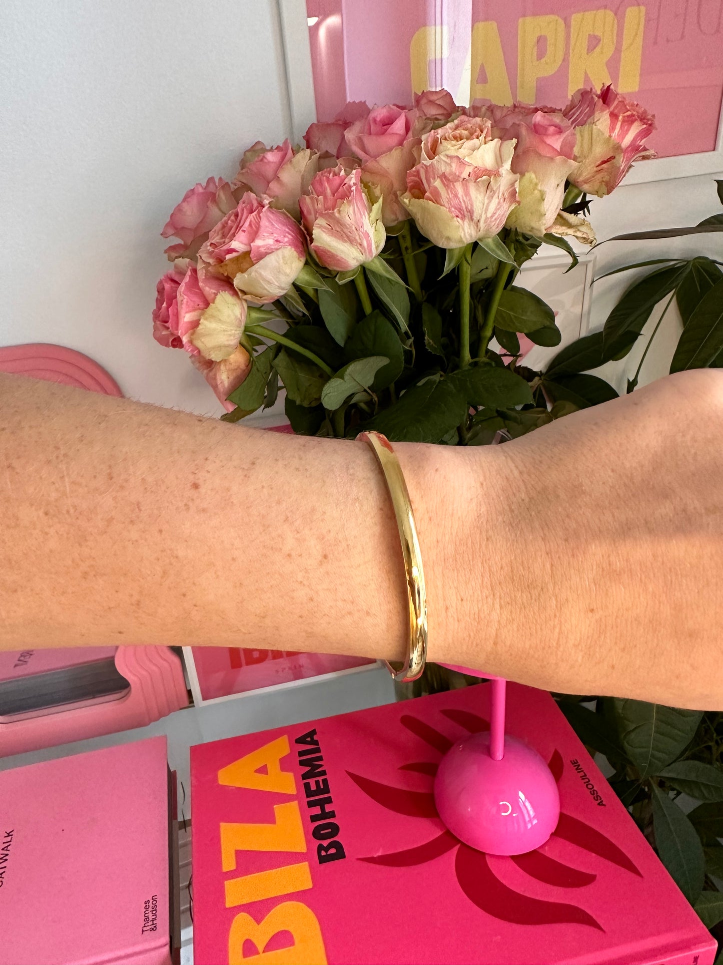 BRACELET JONC ICONIC GOLD
