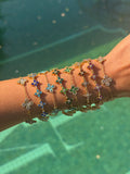 BRACELET TULIPES BLEU