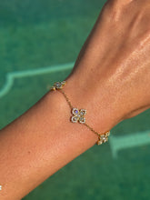 BRACELET TULIPES BLANC