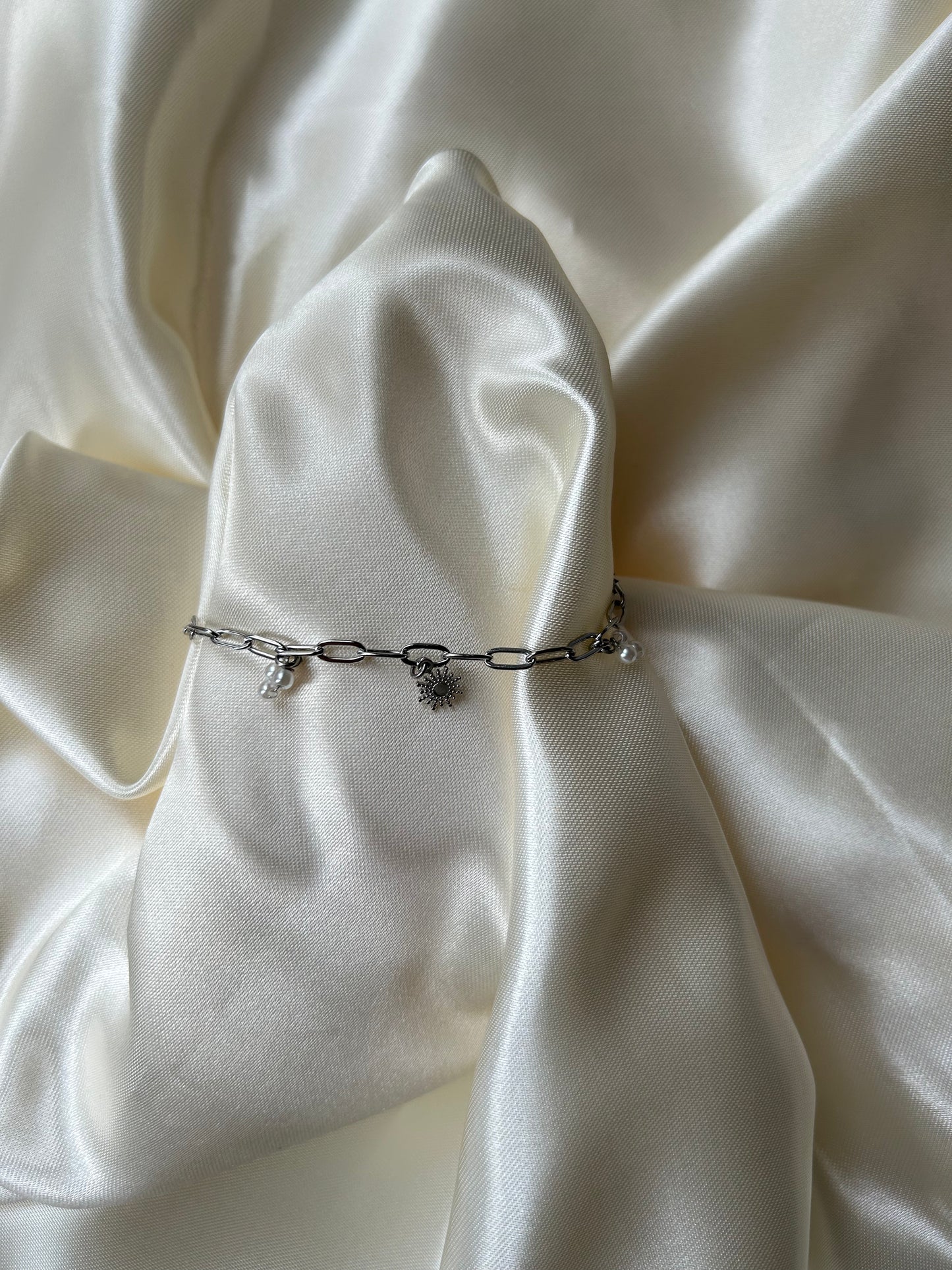 BRACELET SUN ARGENT