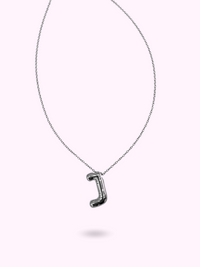 COLLIER HAILEY INITIAL ARGENTÉ