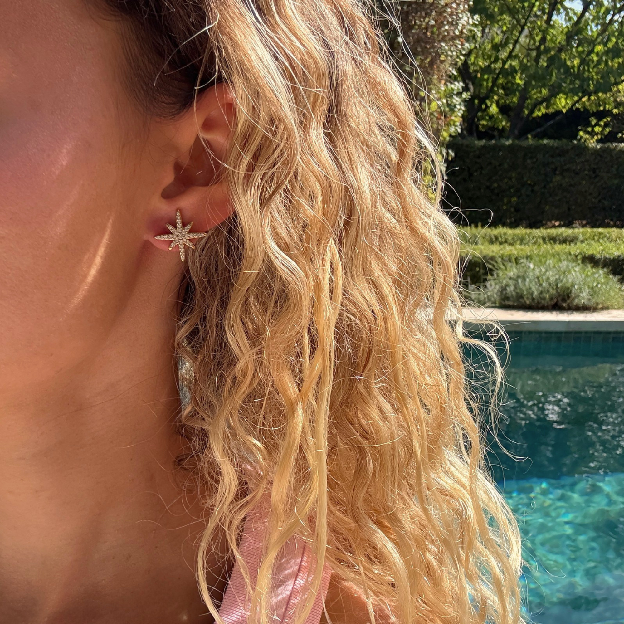BOUCLES À CLIPS ETOILE