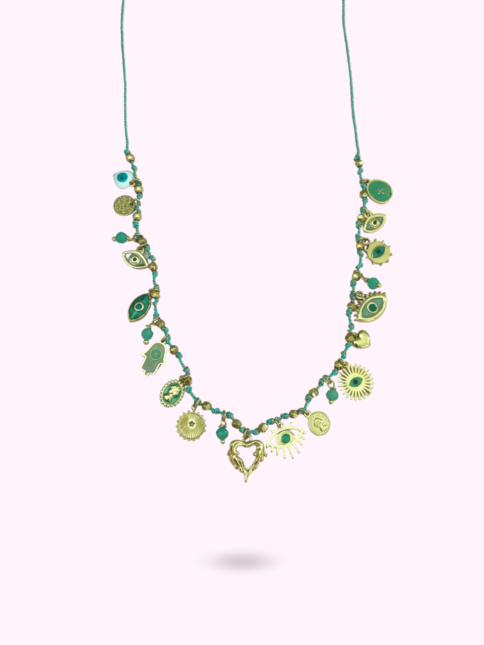 COLLIER AMAZONIA TURQUOISE
