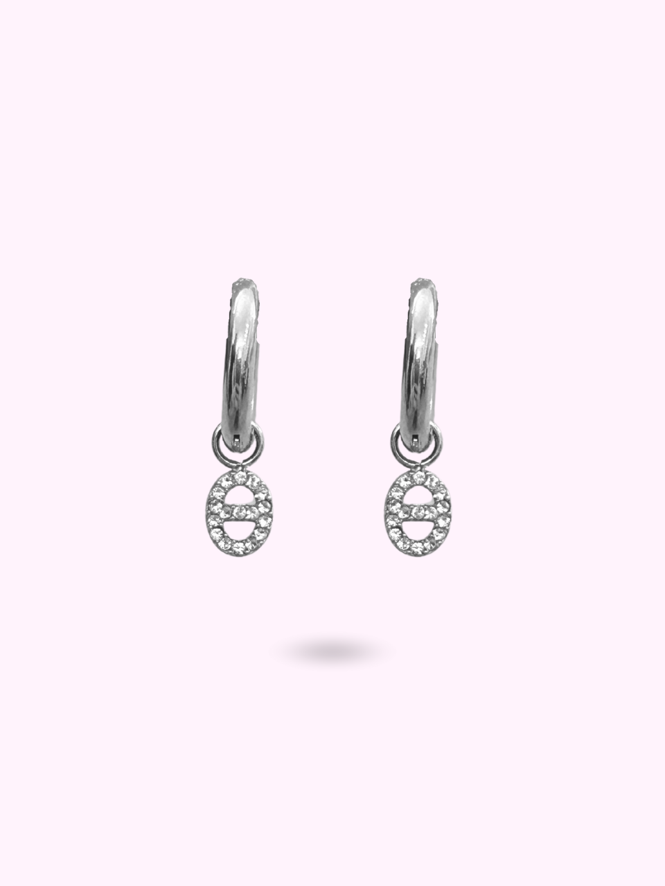 BOUCLES INES STRASS