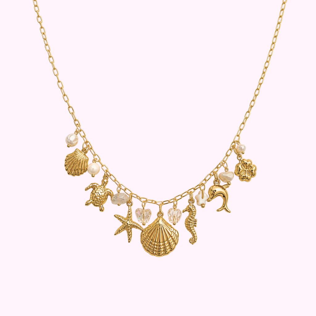 COLLIER HARMONIA BLANC