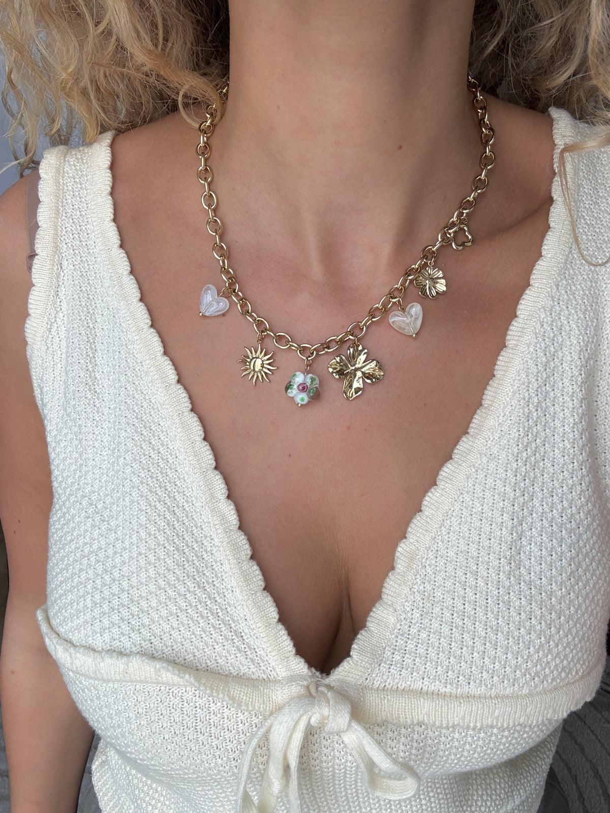 COLLIER ORLA BLANC