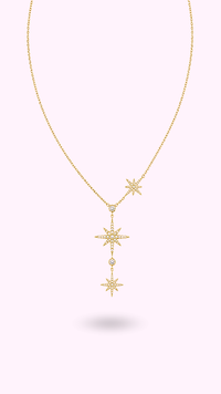COLLIER PLUIE ETOILE