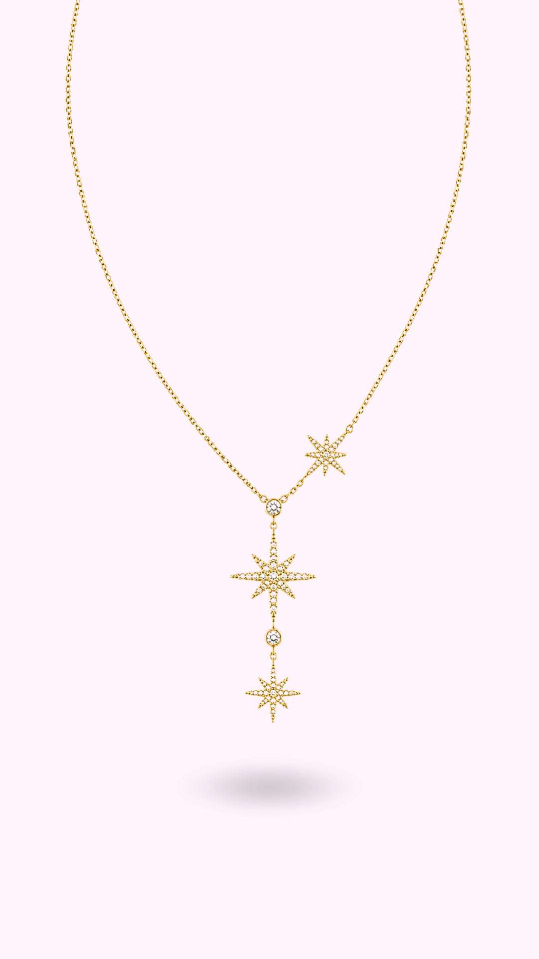 COLLIER PLUIE ETOILE