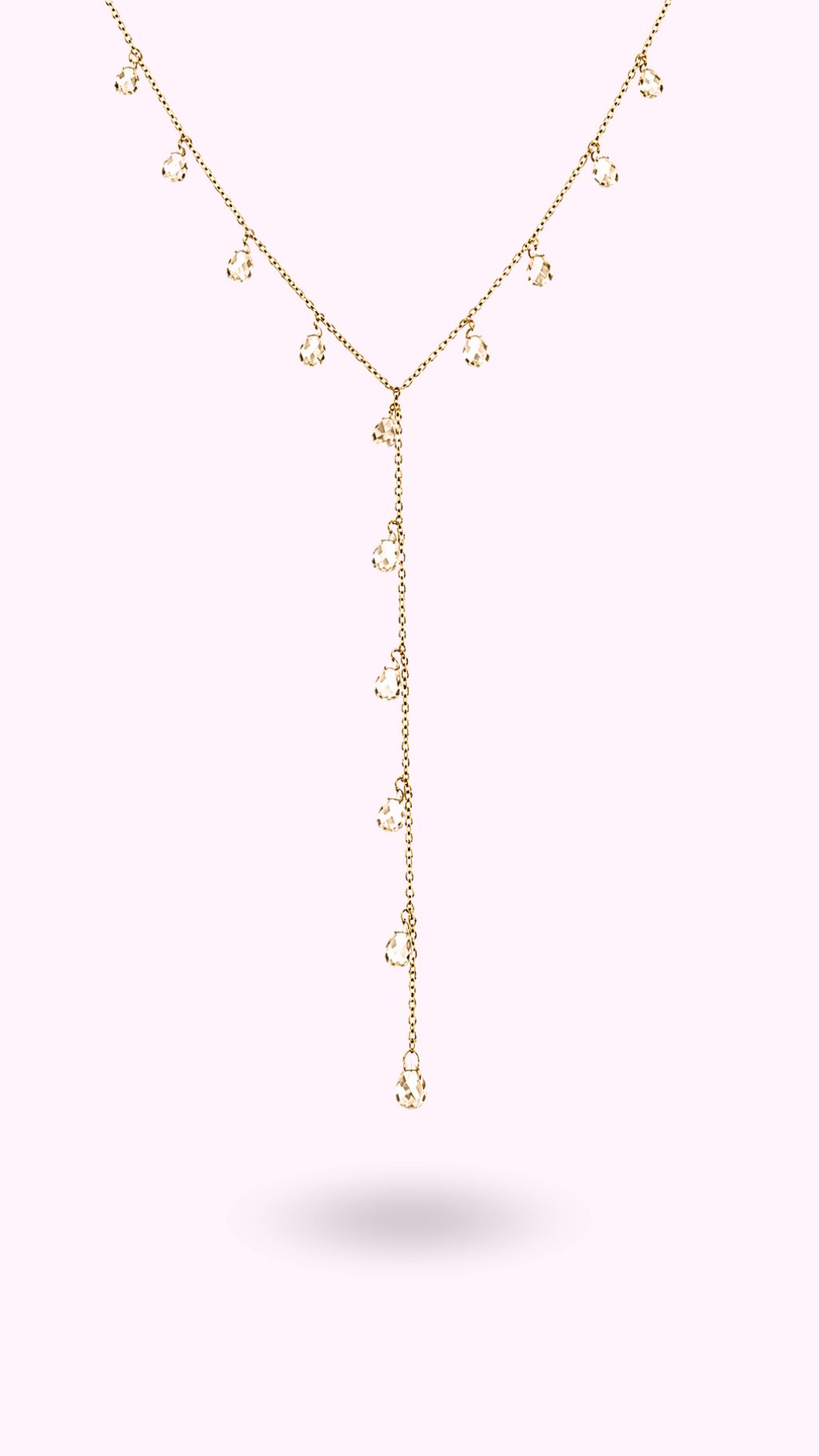 COLLIER MOSAIC BLANC