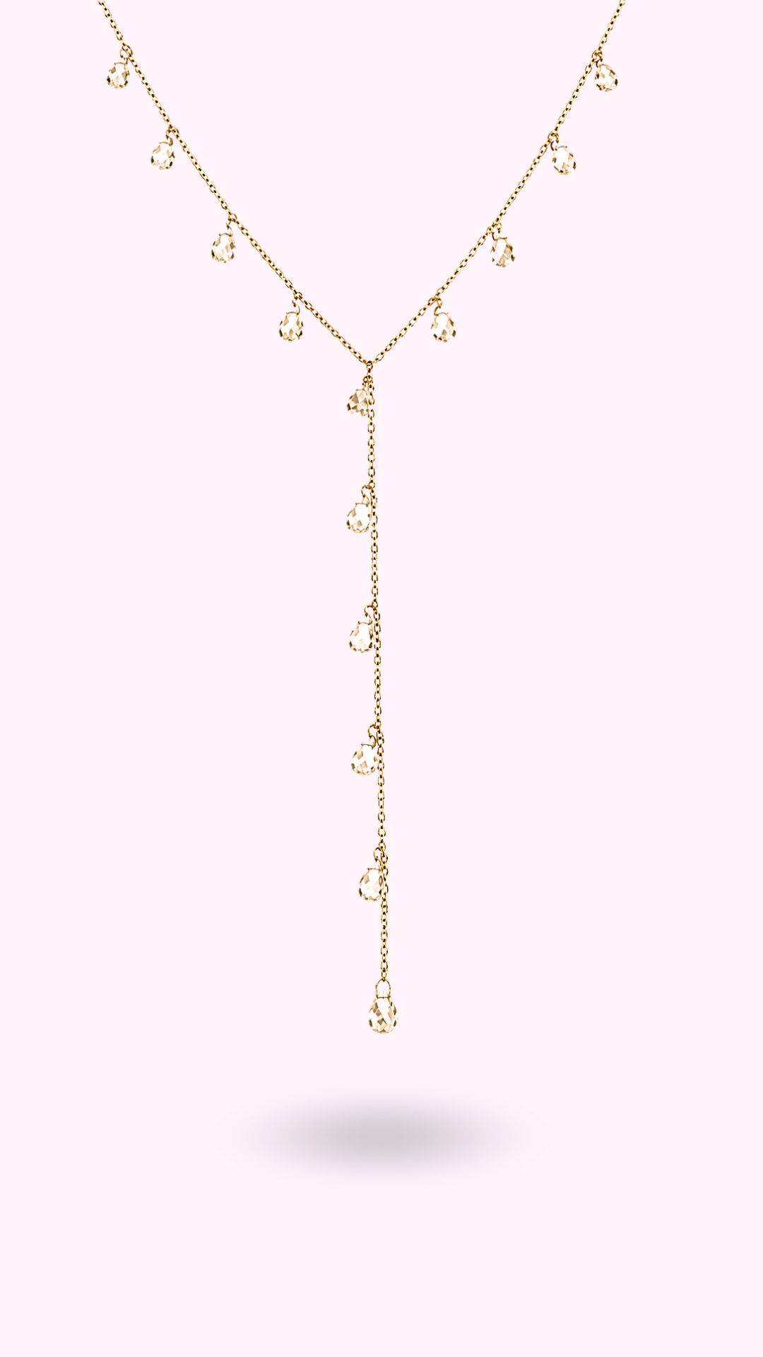 COLLIER MOSAIC BLANC