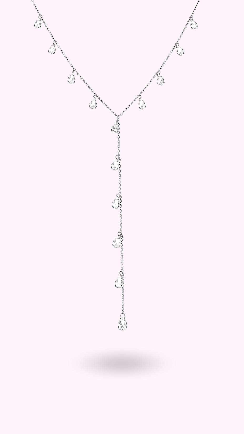 COLLIER MOSAIC BLANC