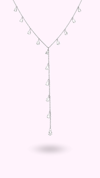 COLLIER MOSAIC BLANC
