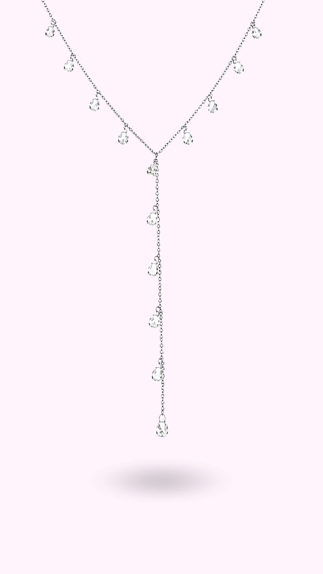 COLLIER MOSAIC BLANC