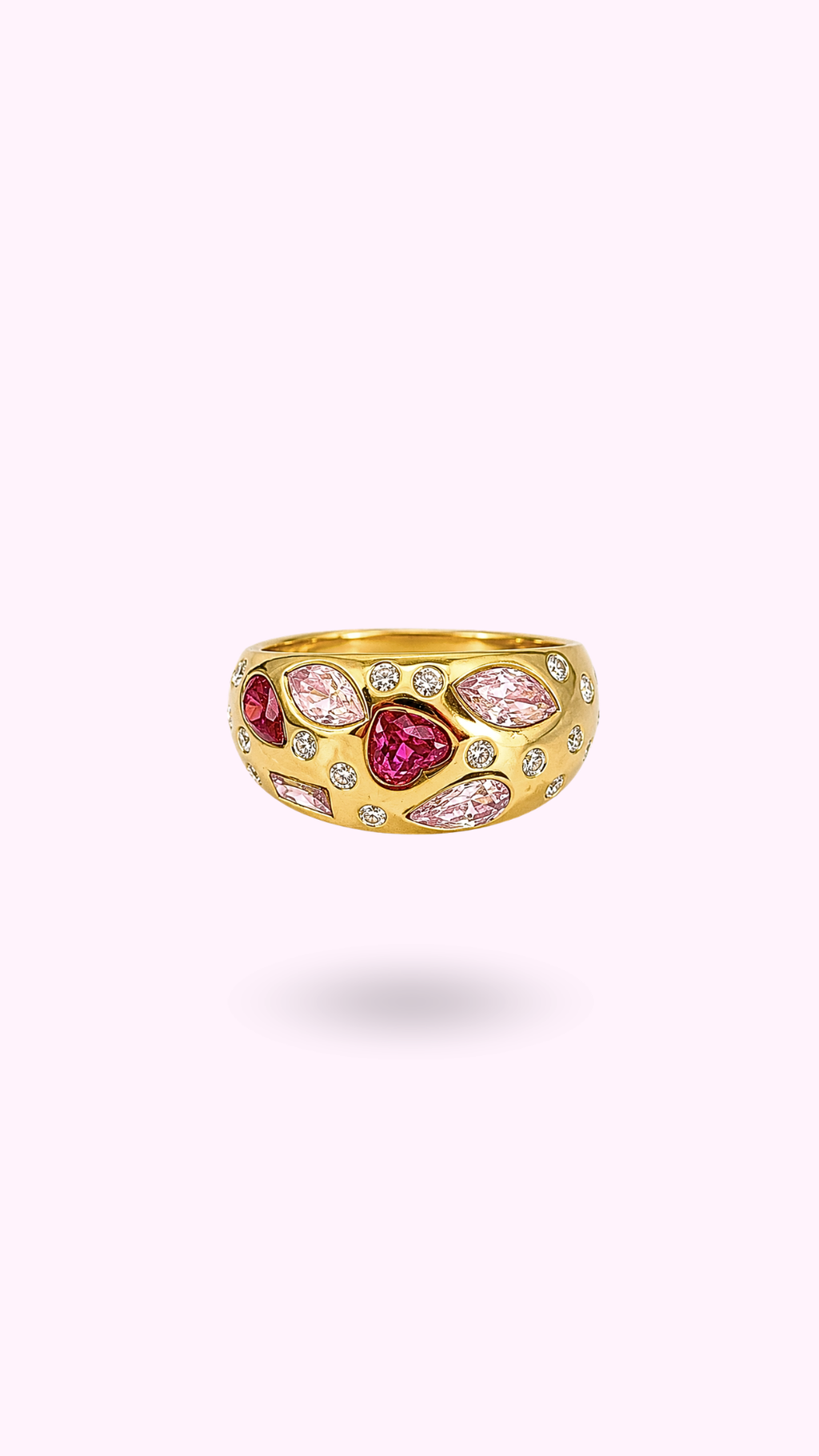 BAGUE BAIE ROSE