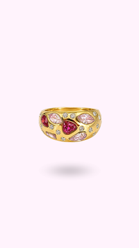 BAGUE BAIE ROSE