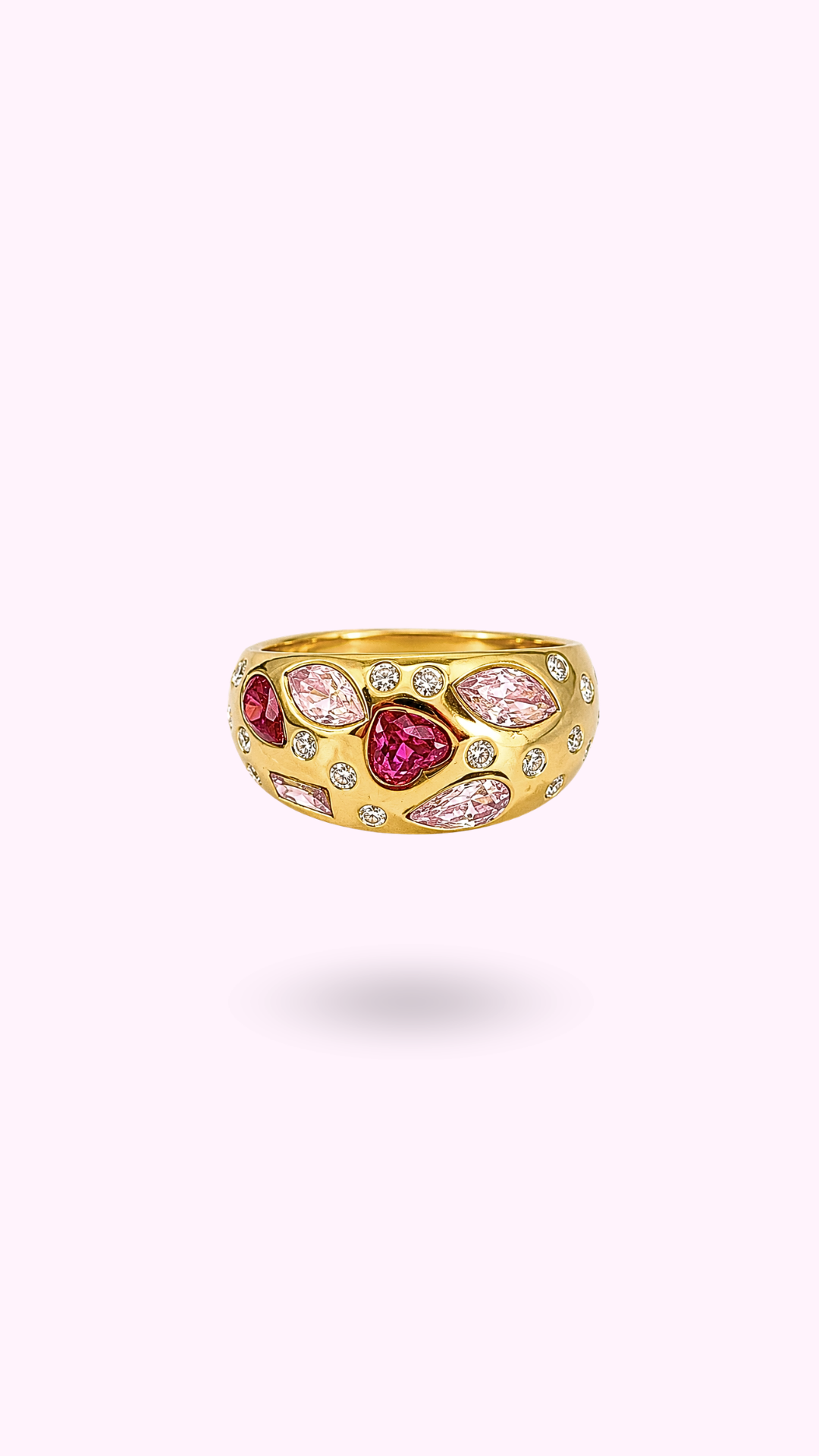 BAGUE BAIE ROSE