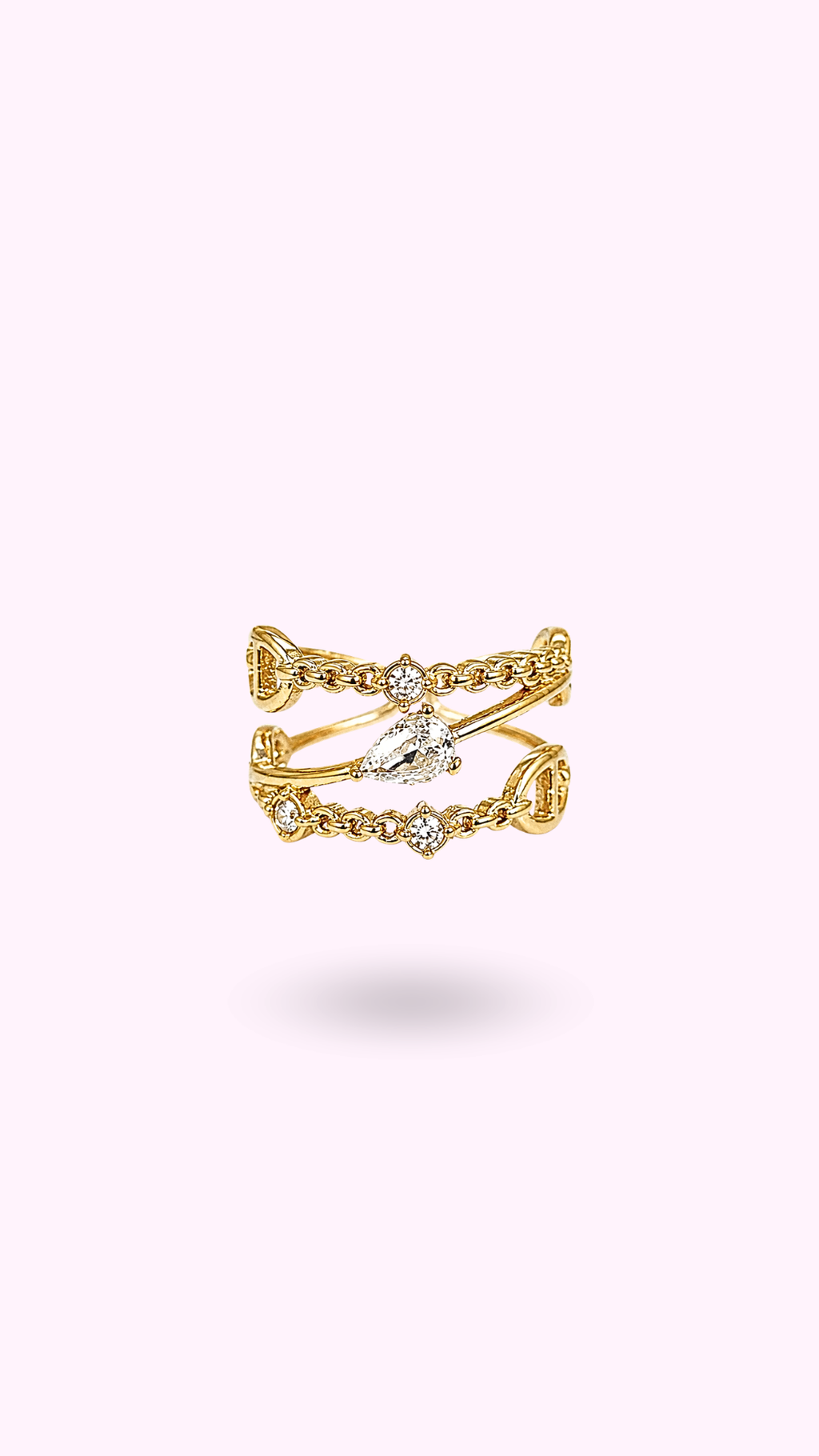 BAGUE CASCADE