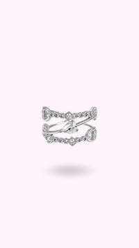 BAGUE CASCADE