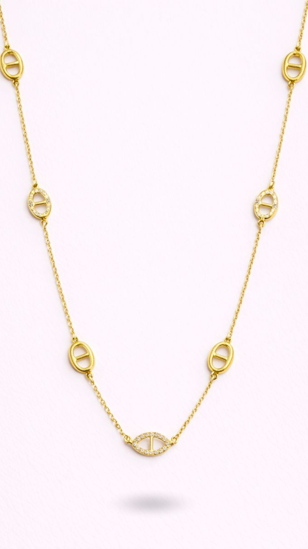 COLLIER BABY INES STRASS