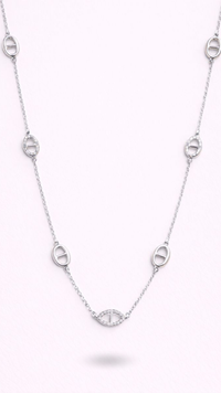 COLLIER BABY INES STRASS