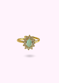 BAGUE LAGUNE BLEU