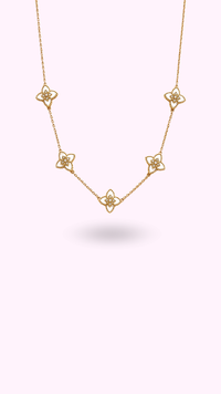 COLLIER TRESOR BLANC