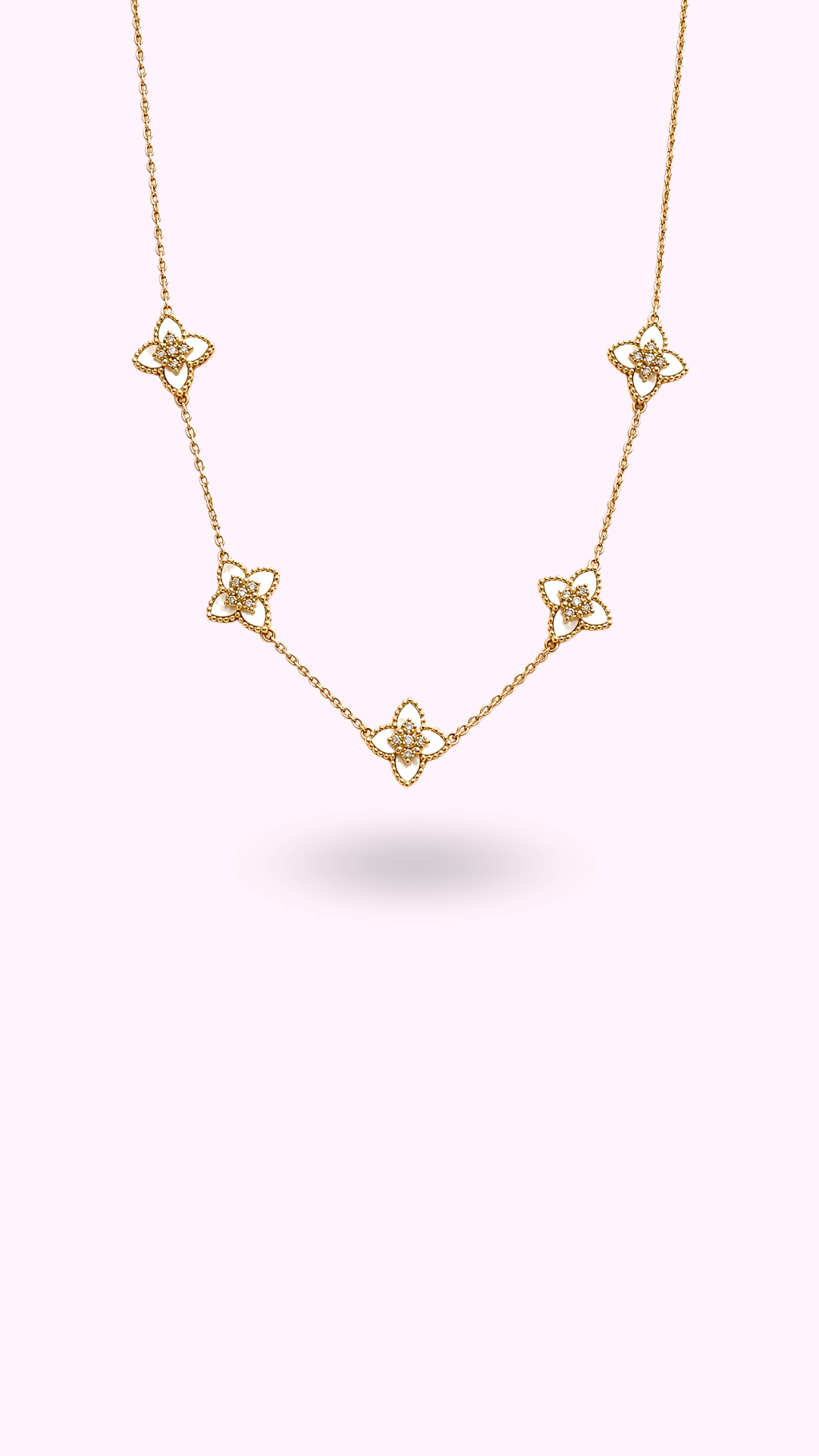 COLLIER TRESOR BLANC