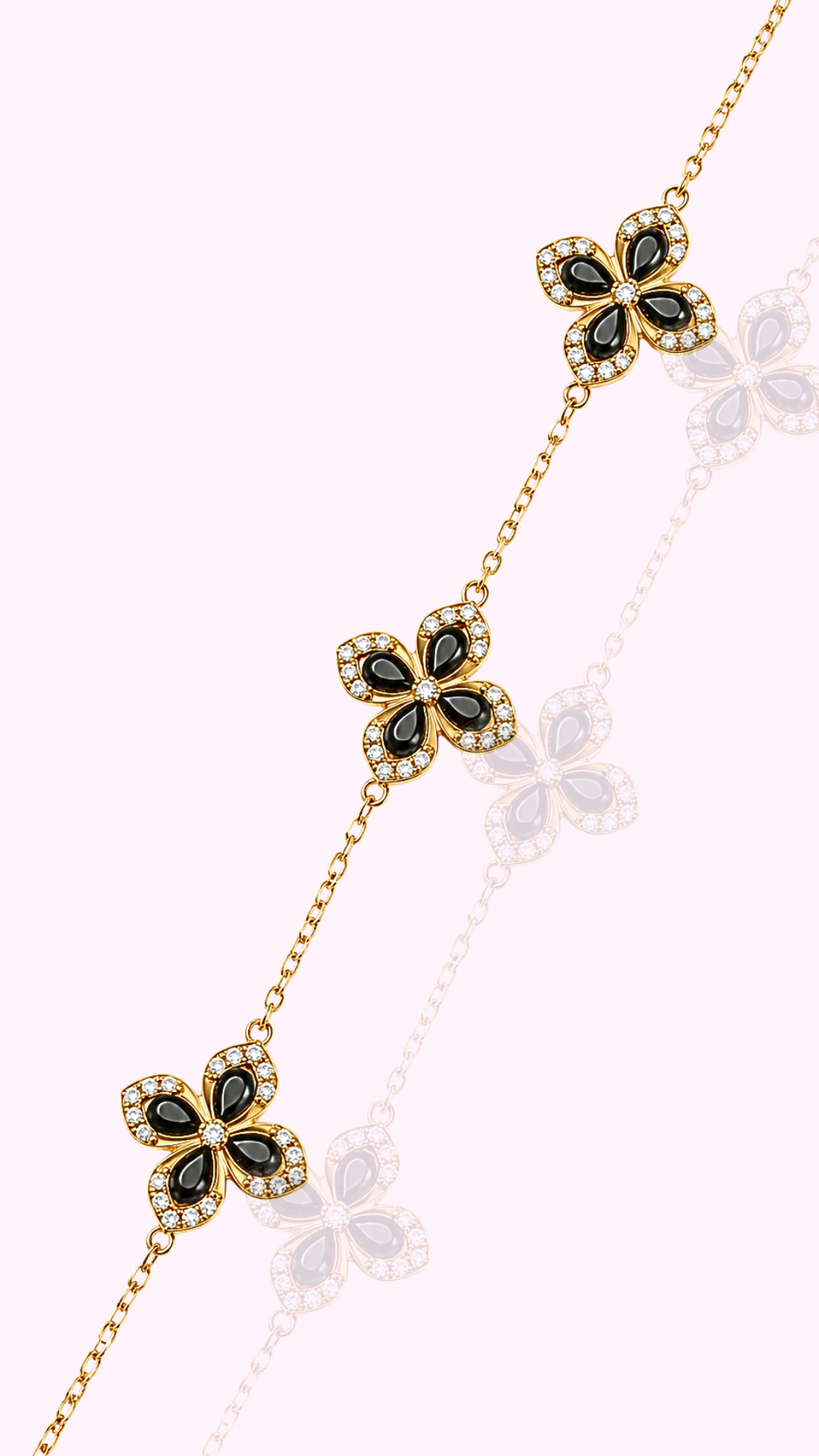 BRACELET TULIPES NUIT