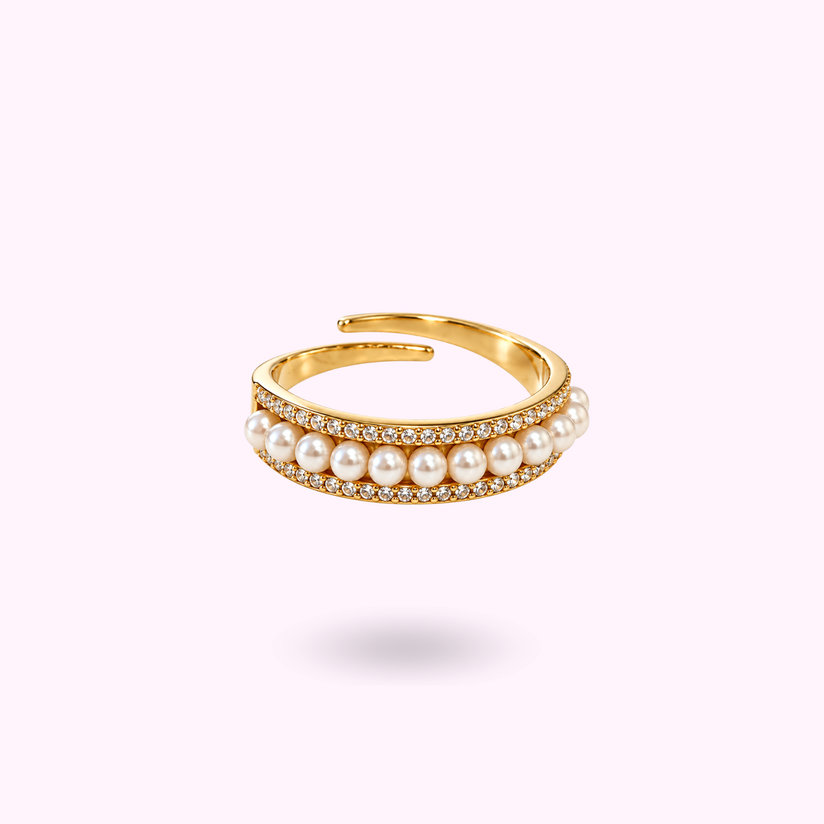 BAGUE PERLINA