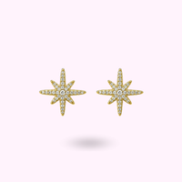 BOUCLES À CLIPS ETOILE