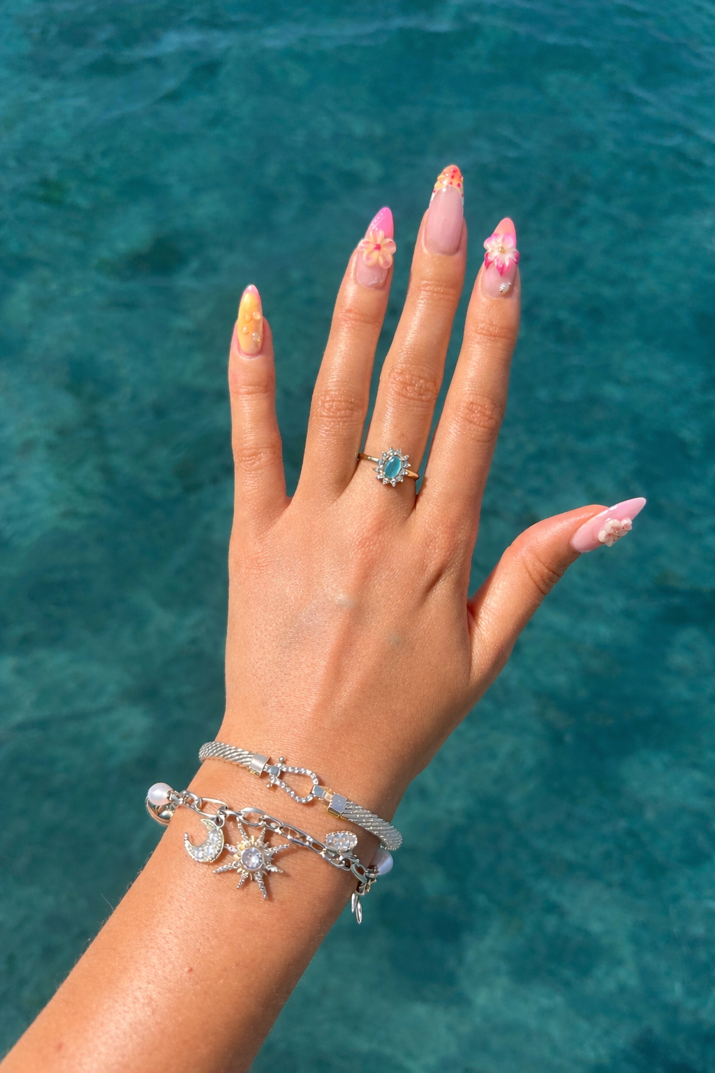 BAGUE LAGUNE BLEU