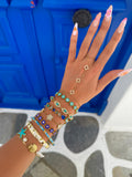 LOT DE JONCS BALI BLEU