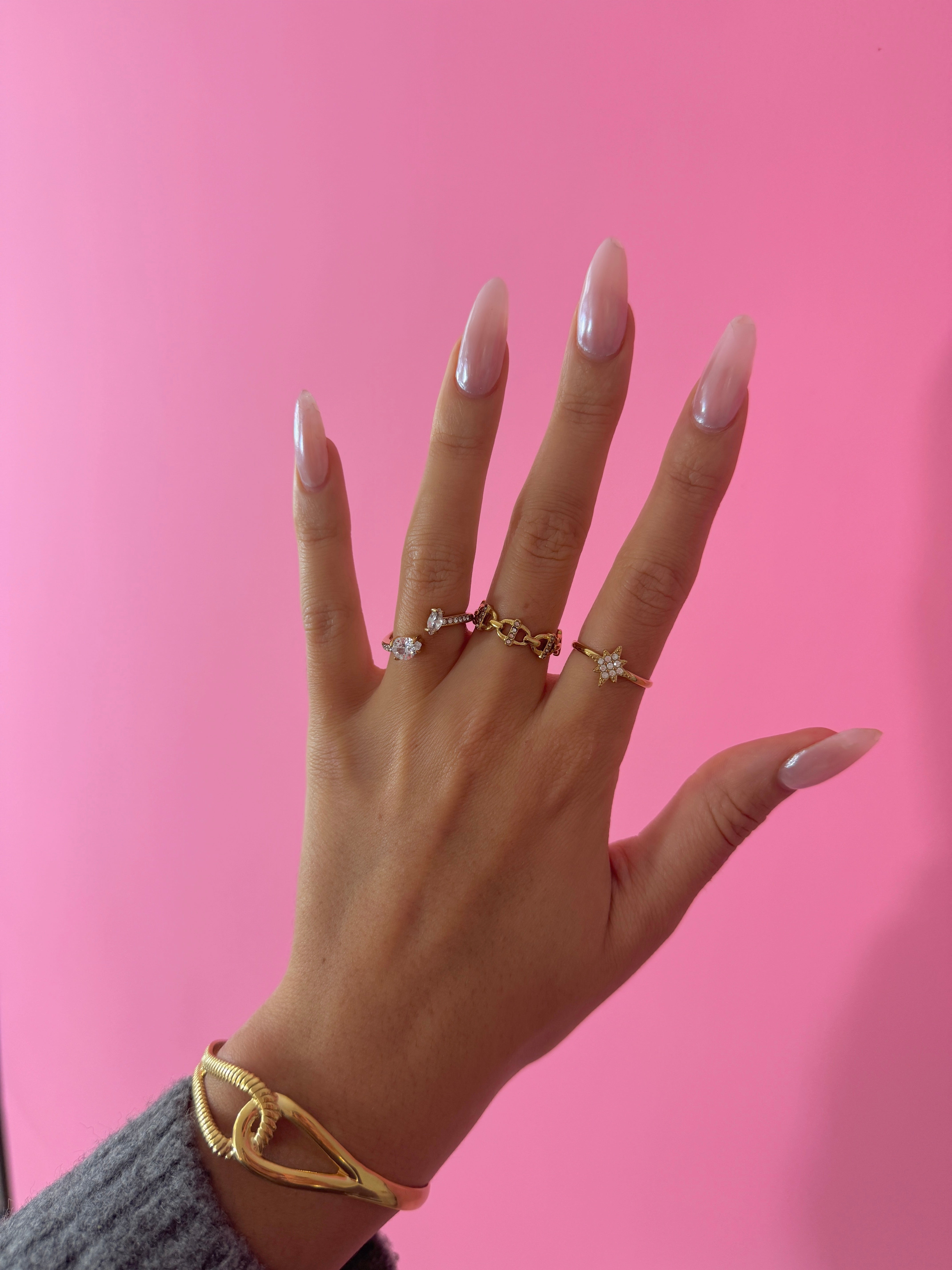 BAGUE GINGER STRASS