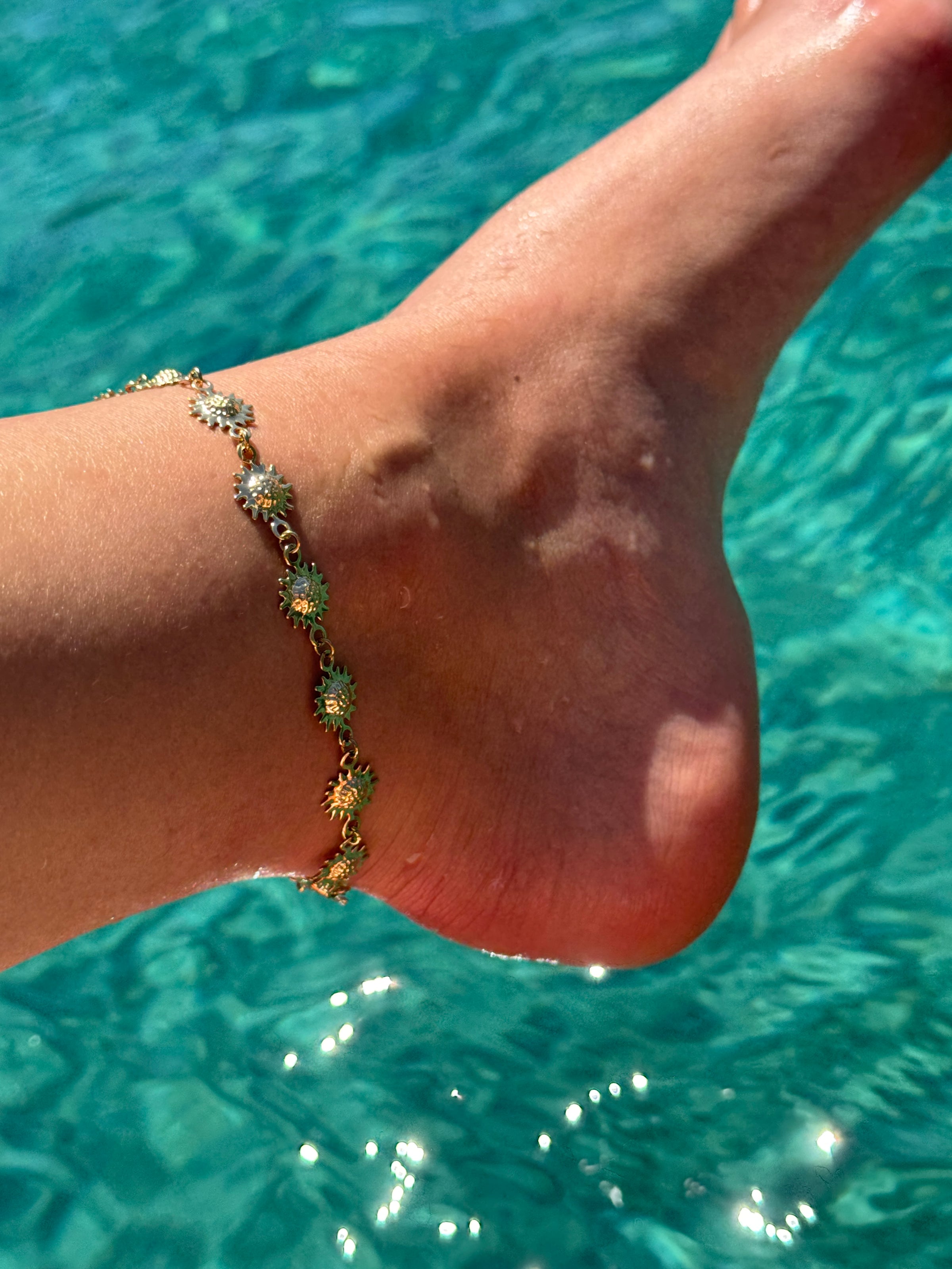 BRACELET DE CHEVILLE CASSIS