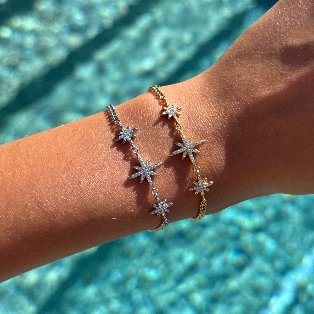 BRACELET PLUIE ETOILE