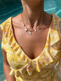 COLLIER ASTRA BLANC