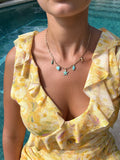 COLLIER ASTRA BLEUE