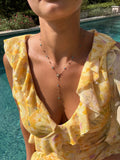 COLLIER LYA BLEUE