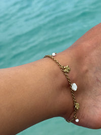 BRACELET DE CHEVILLE FLEUR