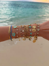 BRACELET MAURICE BLEU