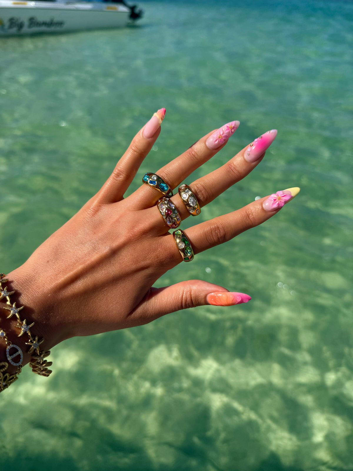 BAGUE BAIE ROSE