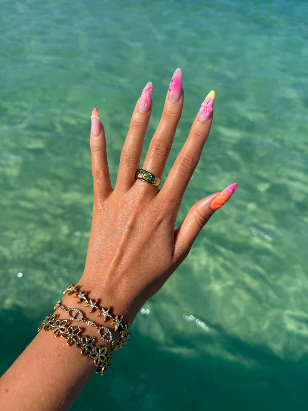 BAGUE BAIE VERTE