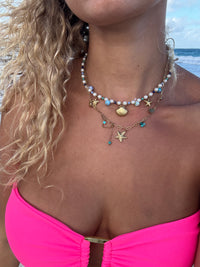 COLLIER ST MARTIN BLEU