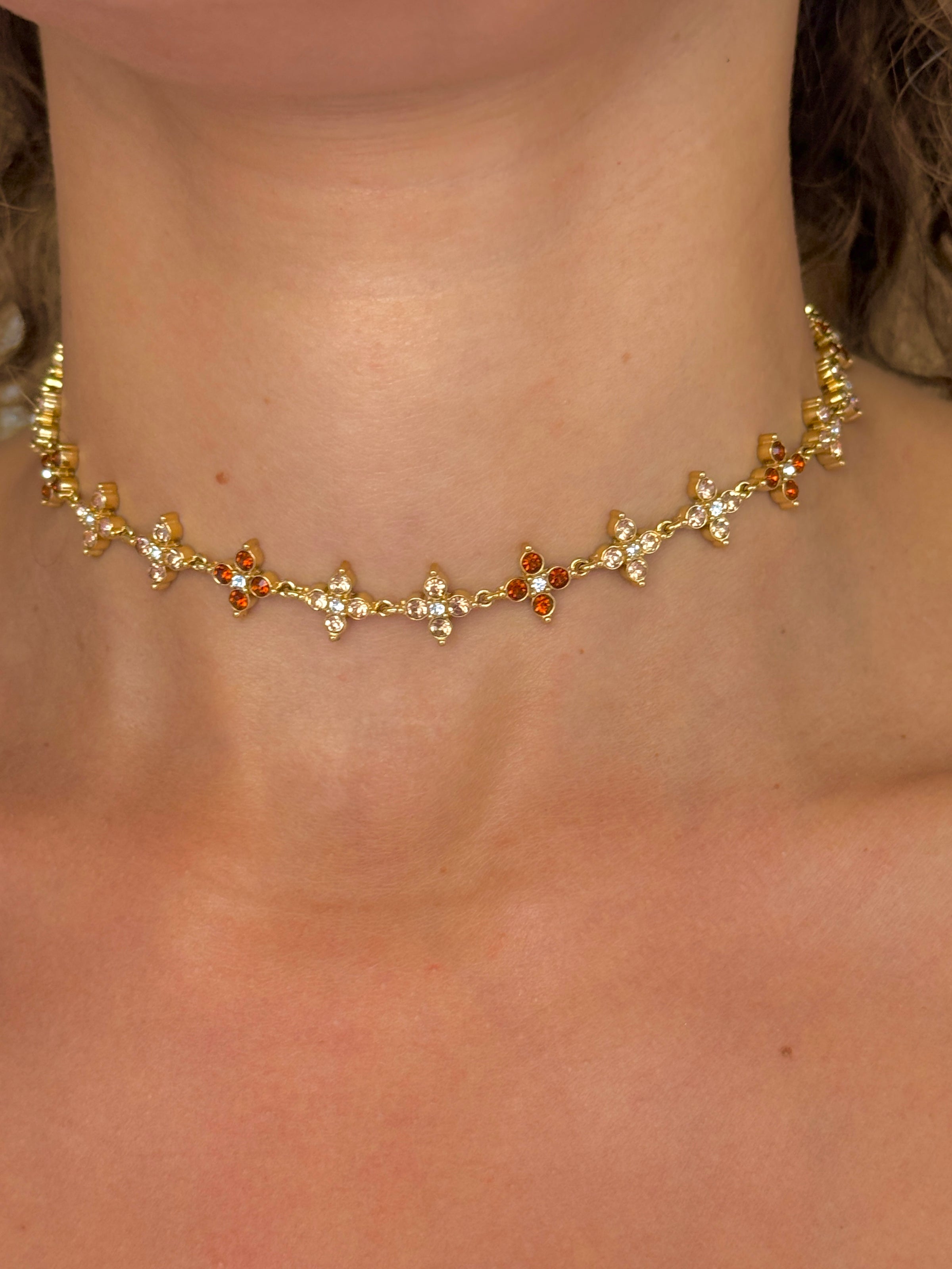 COLLIER LIARA LÉOPARD