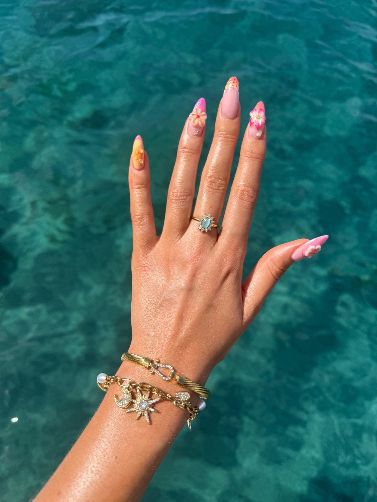 BAGUE LAGUNE BLEU
