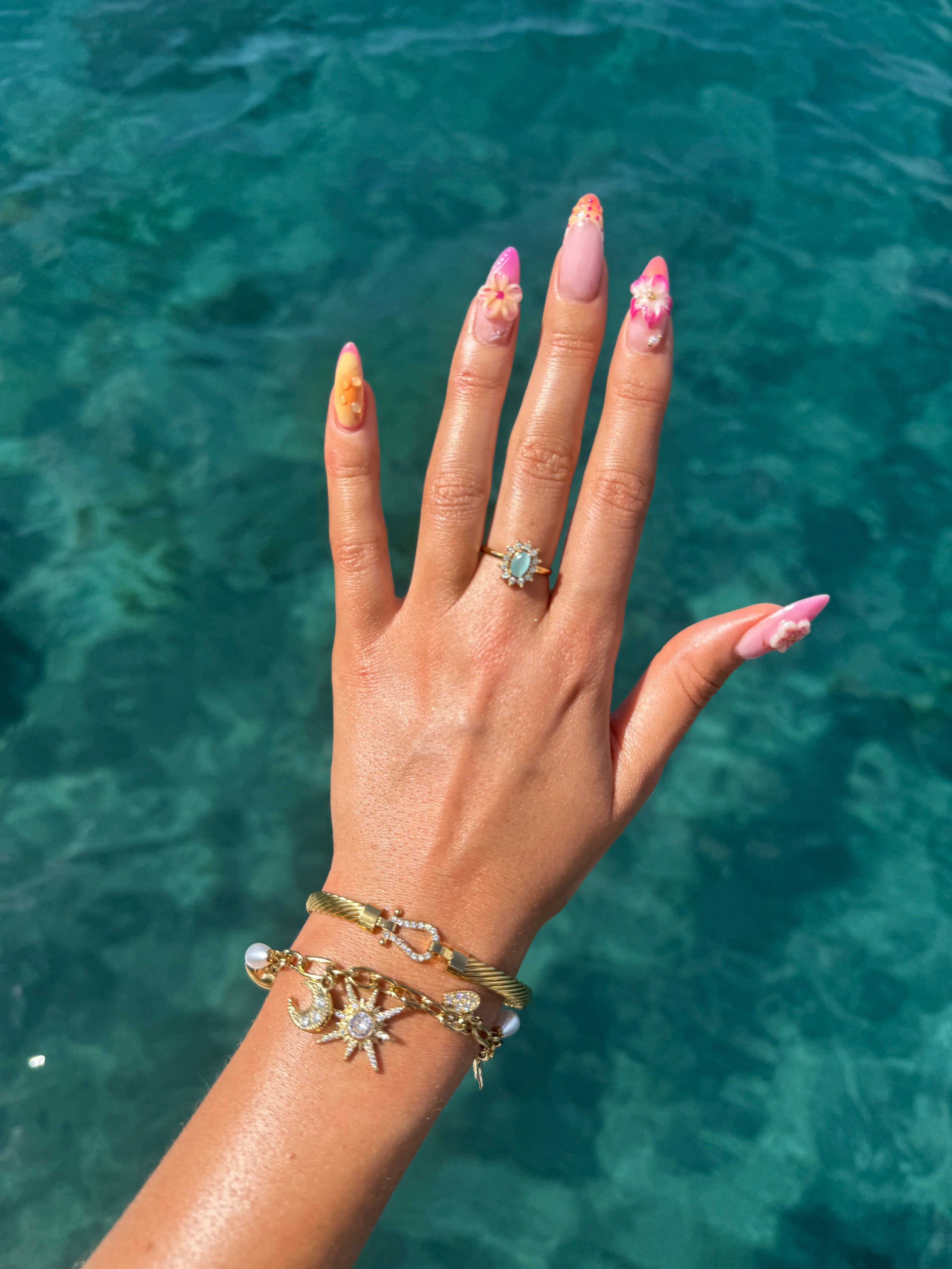 BAGUE LAGUNE BLEU