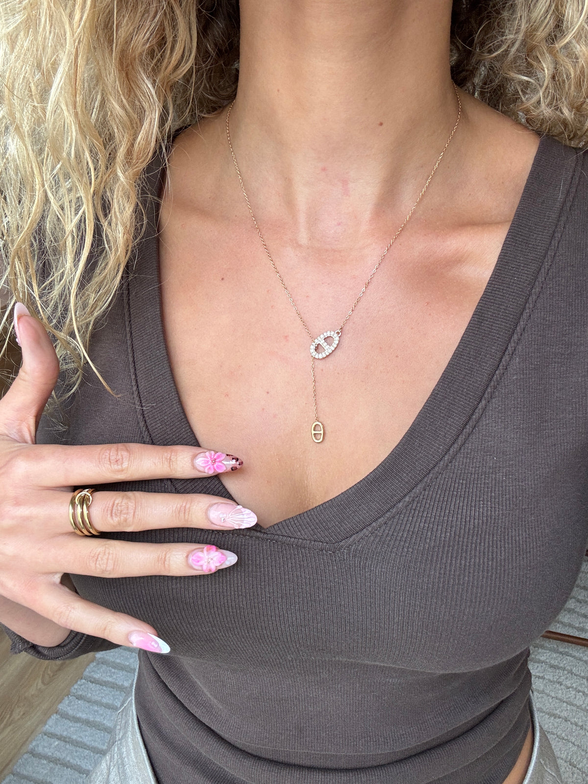 COLLIER ROSE