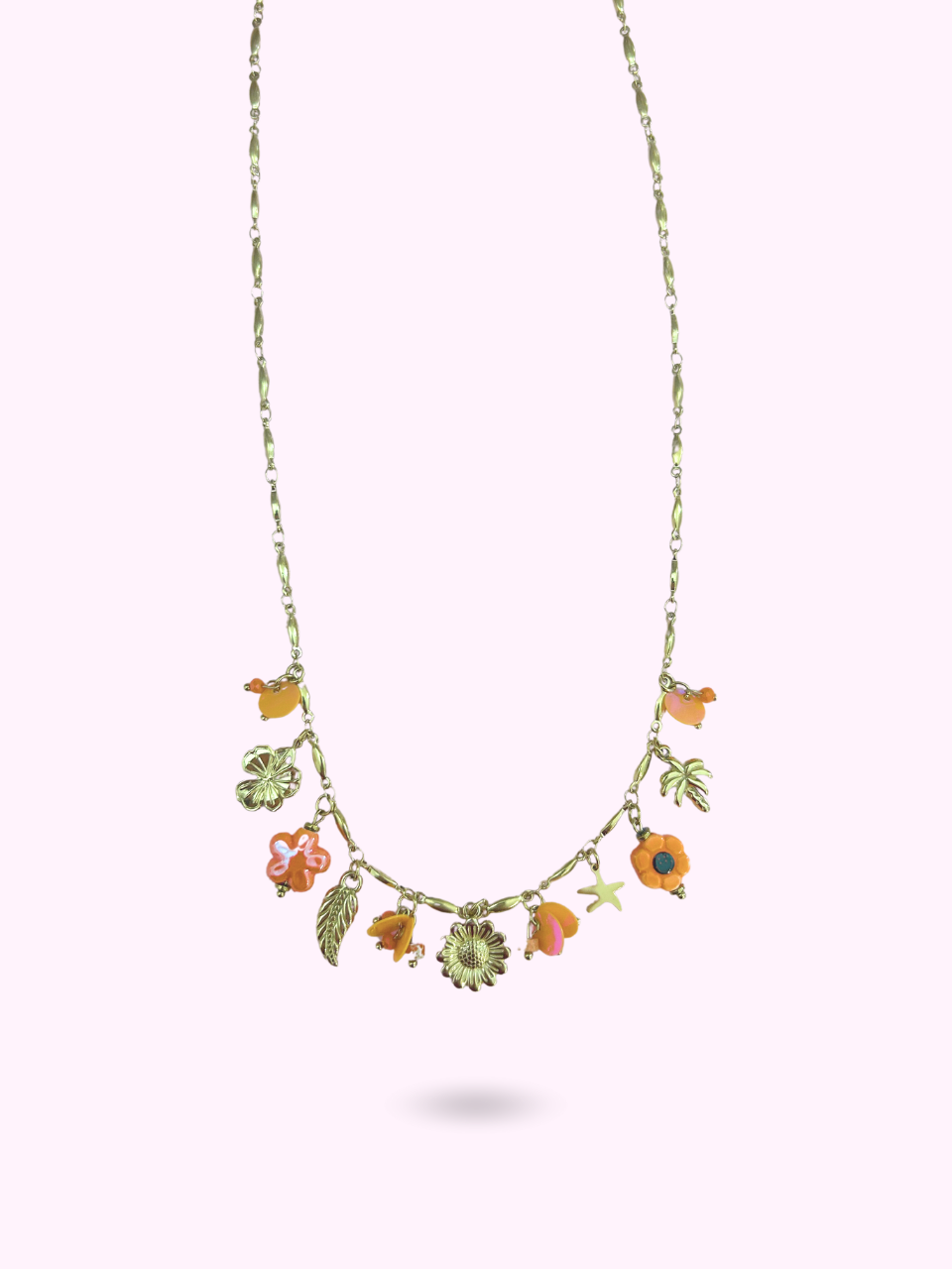 COLLIER L'ÎLE ORANGE